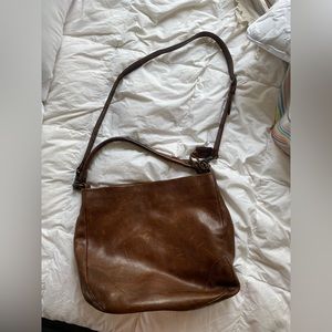 Frye handbag with a crossbody strap and regular purse strap - very lightly used!